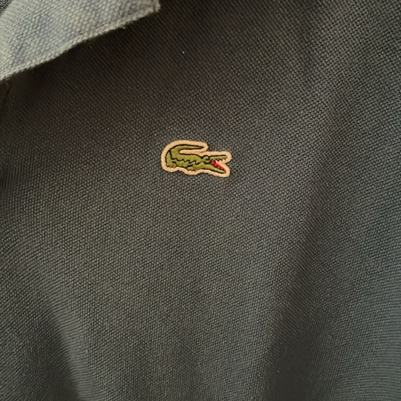 Men’s Lacoste Blue XL (6) two button polo shirt - Picture 2 of 6